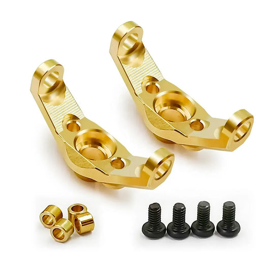 Brass Caster Blocks C-Hub Carriers 1:18 RC Car Parts for TRX-4M