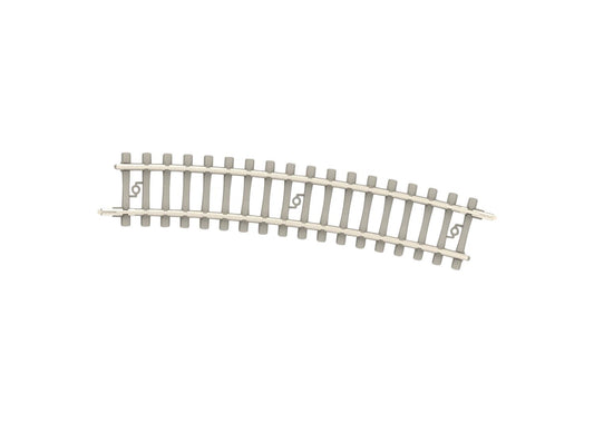 Minitrix Curved Track R2b 295.4mm 15 Degree Concrete Sleeper M14521 N Gauge