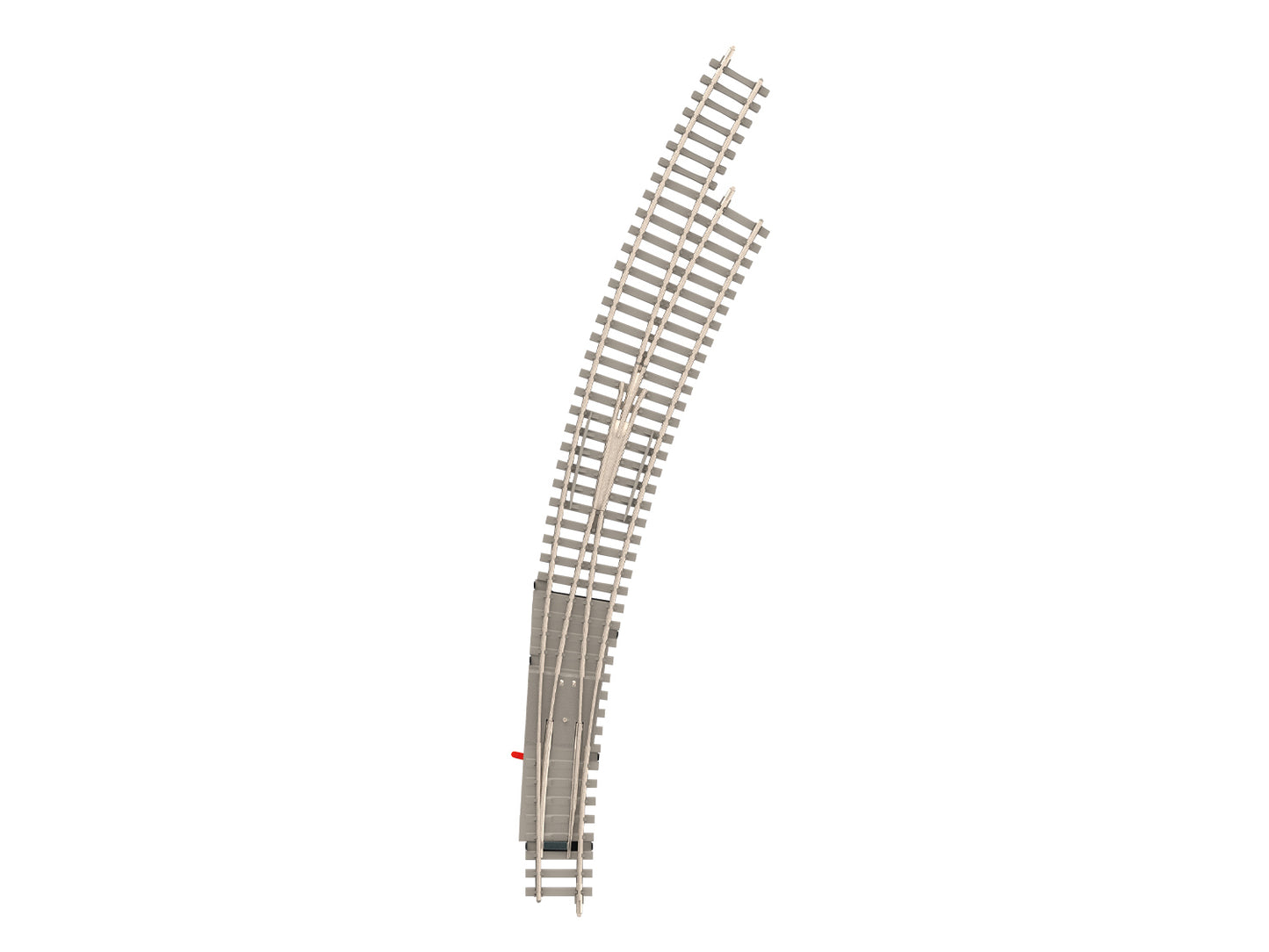 Minitrix Right Hand Curved Turnout R3/R4 30 Degree Concrete Sleeper N Gauge M14548