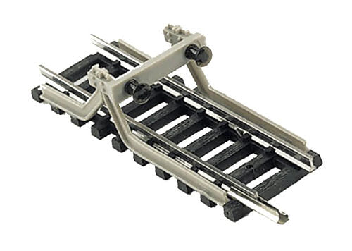 Minitrix Steel Buffer Stop on 50mm Straight Track N Gauge 14991