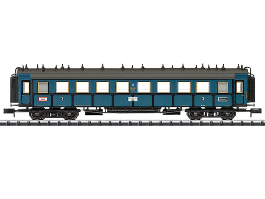 Minitrix 15325 DRG CCu 3rd Class Express Coach II N Gauge