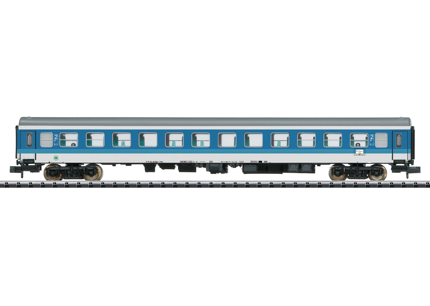 Trix 15898 DR Bimz239 2nd Class IR2637 Berlin-Munich Coach V N Gauge