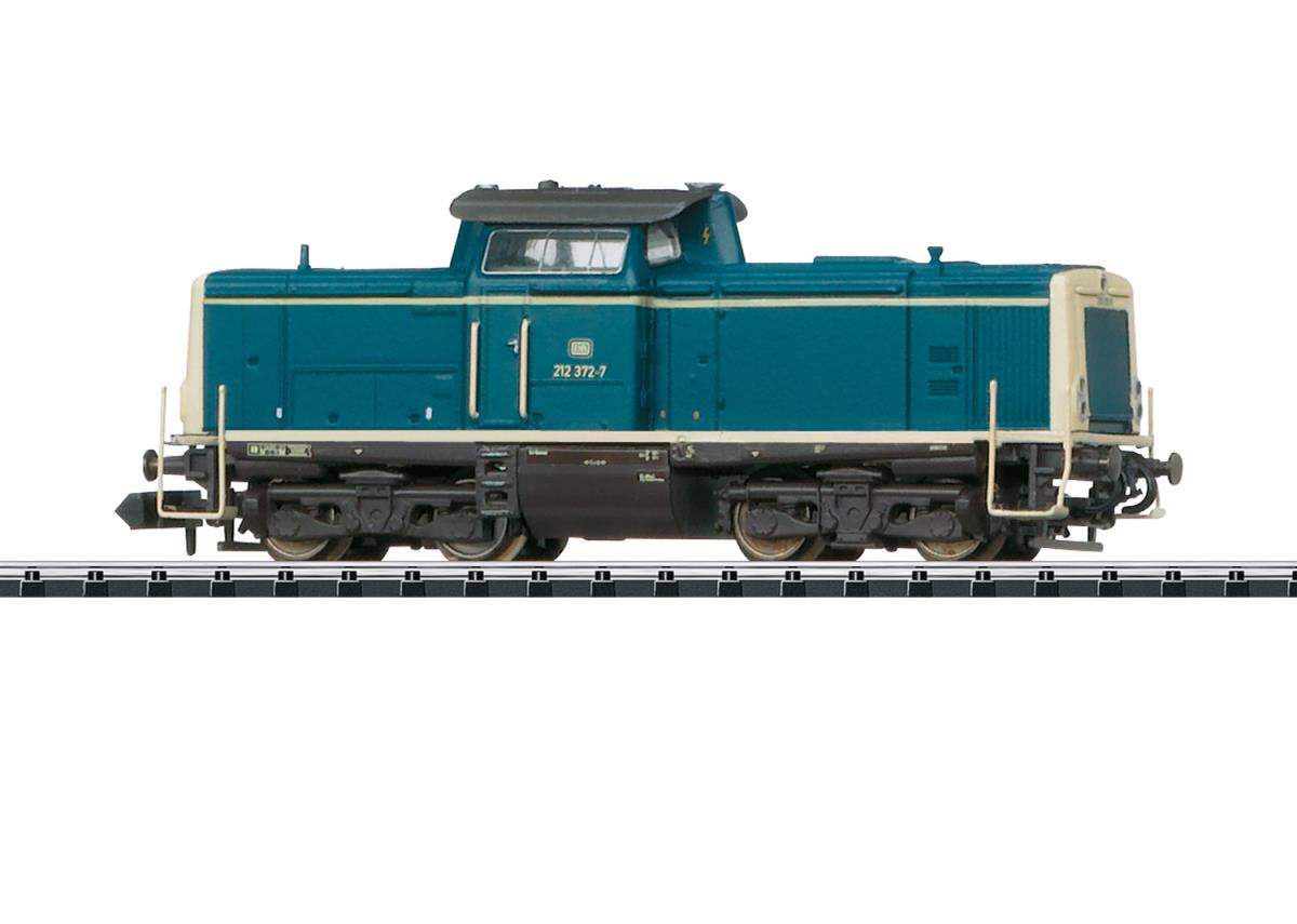 Trix 16126 DB BR212 372-7 Diesel Locomotive IV (DCC-Sound) N Gauge