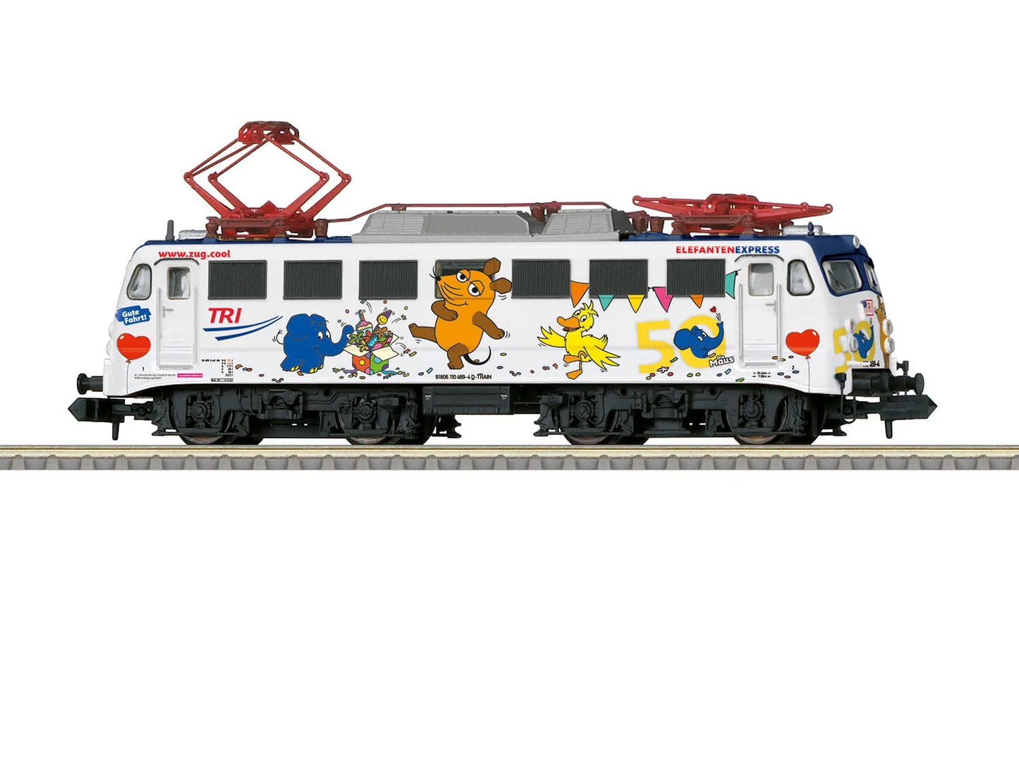 Minitrix TRI BR110 Elefantexpress Electric Locomotive VI (DCC-Sound) M16260