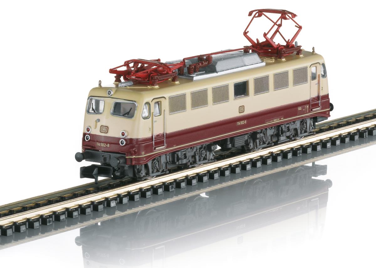Trix 16265 DB BR114 502-8 Electric Locomotive IV (DCC-Sound) N Gauge