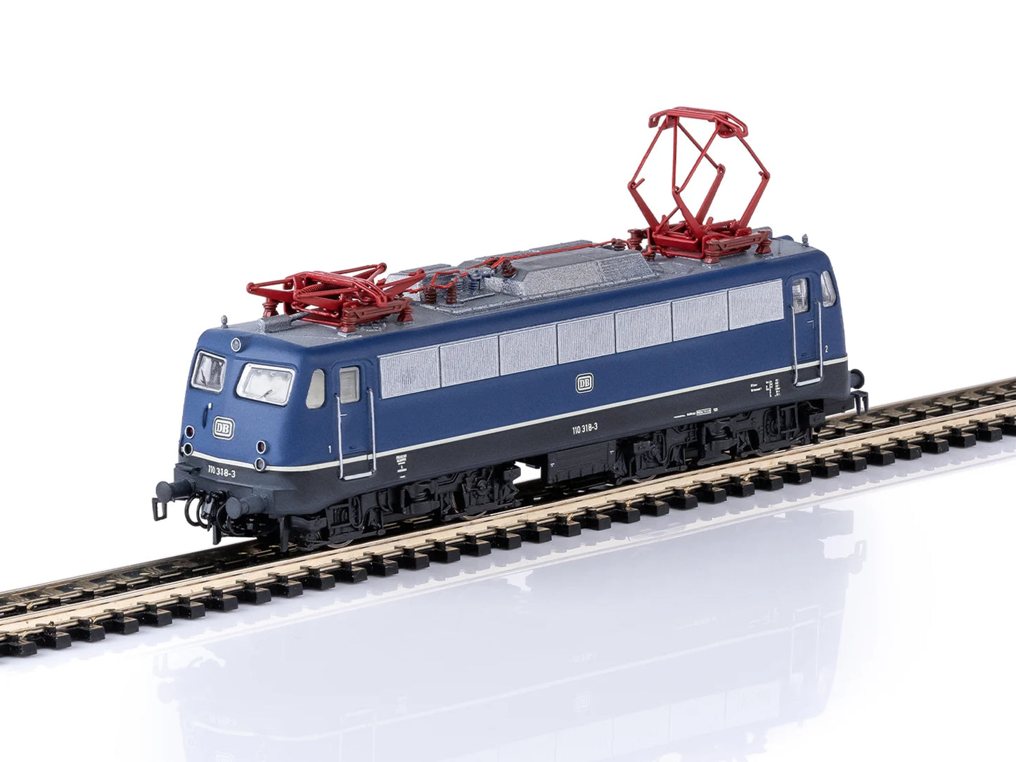 Minitrix DB BR110 318-3 Electric Locomotive IV (DCC-Sound) M16268 N Gauge