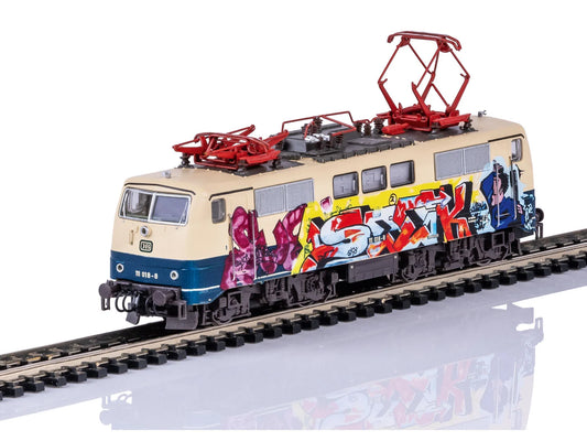 Minitrix M16724 DB BR111 018-0 Contemporary Art Electric IV (DCC-Sound) N Gauge