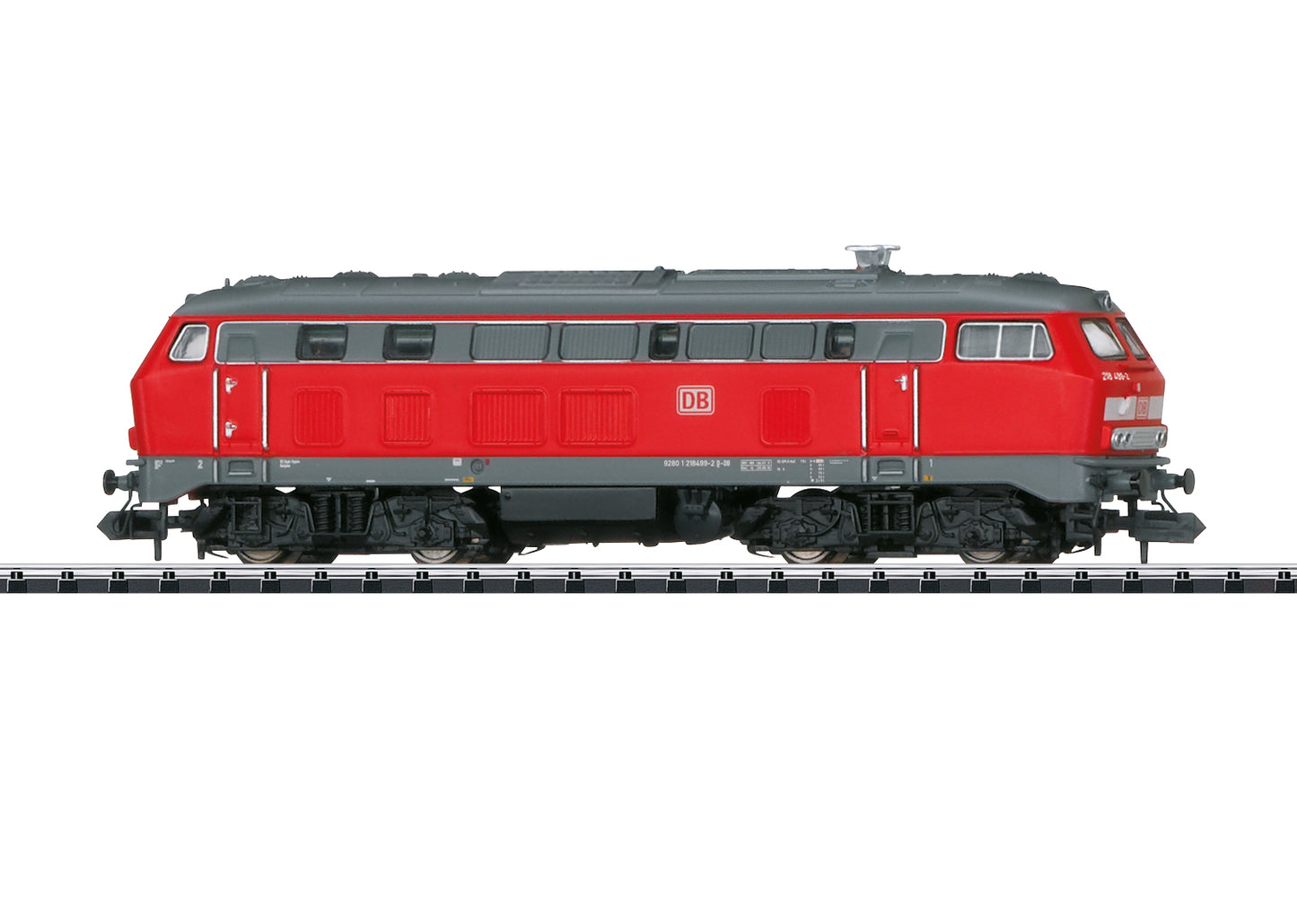 Trix 16823 DBAG BR218 499-2 Diesel Locomotive VI (DCC-Sound) N Gauge