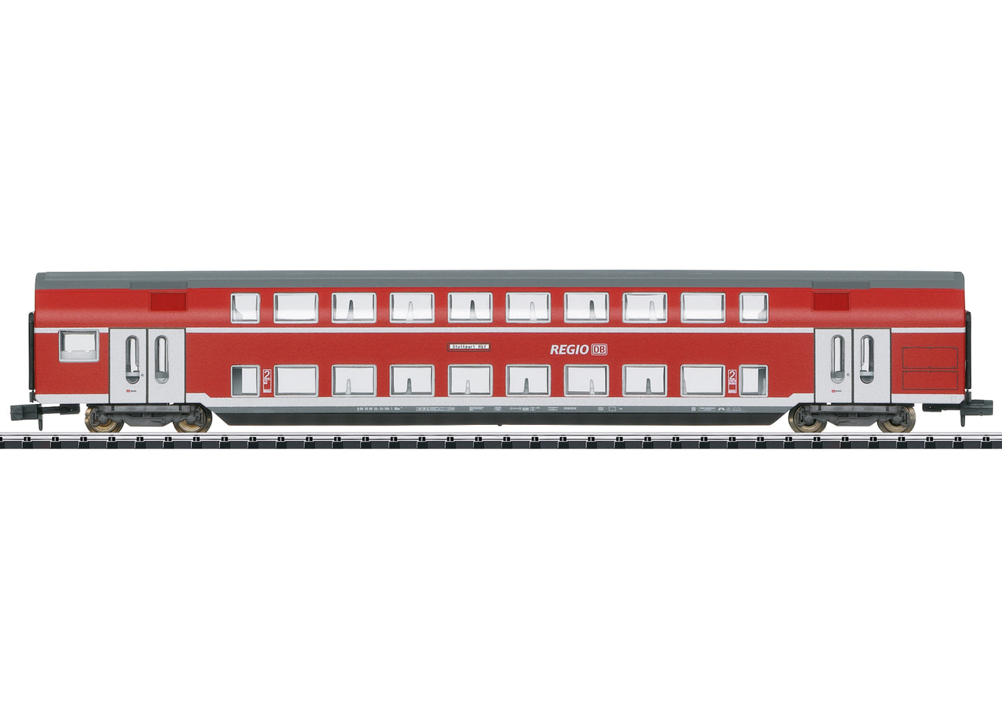 Trix 18056 my Hobby DBAG DBz 2nd Class Bi-Level Coach VI N Gauge