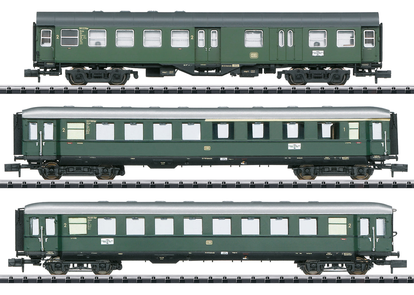Trix 18209 DB Danube Valley Express Coach Set (3) III N Gauge