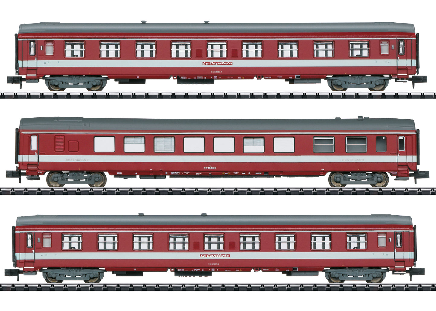 Trix 18218 SNCF Le Capitole Coach Set (3) IV N Gauge