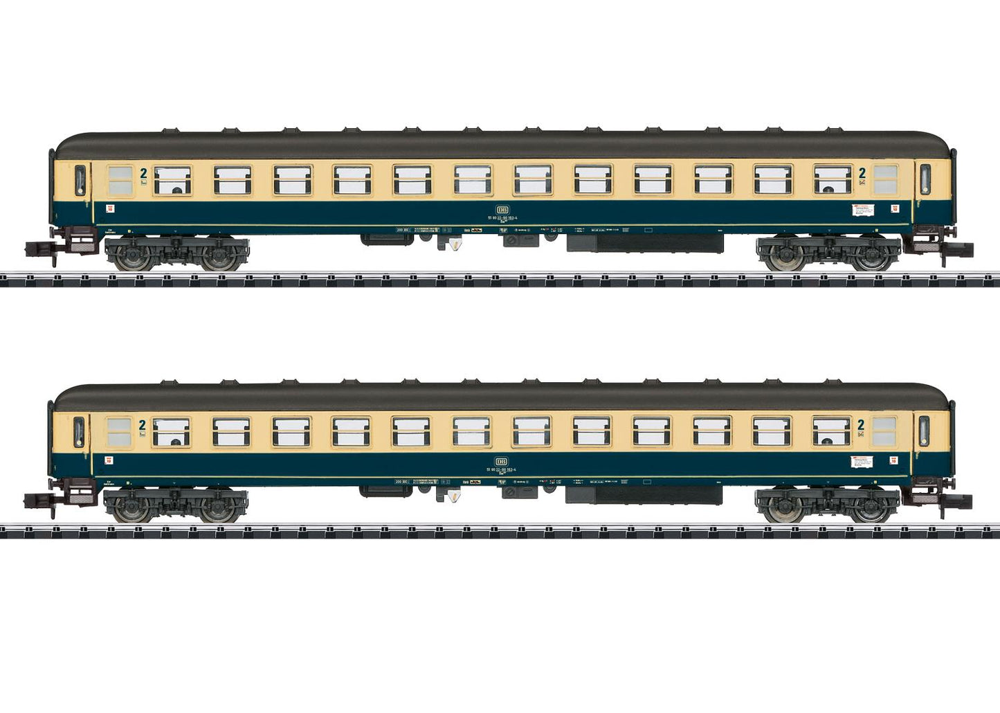 Minitrix DB FD 1922 Berchtesgadener Land Coach Set (2) V M18276 N Gauge