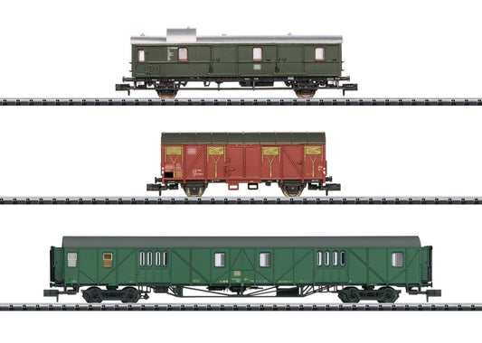 Minitrix DB N2846 Bamberg-Hof Coach Set (3) IV N Gauge 18296