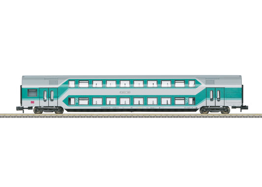 Minitrix DBAG DBz750 2nd Class Bi-Level Coach V N Gauge 18418