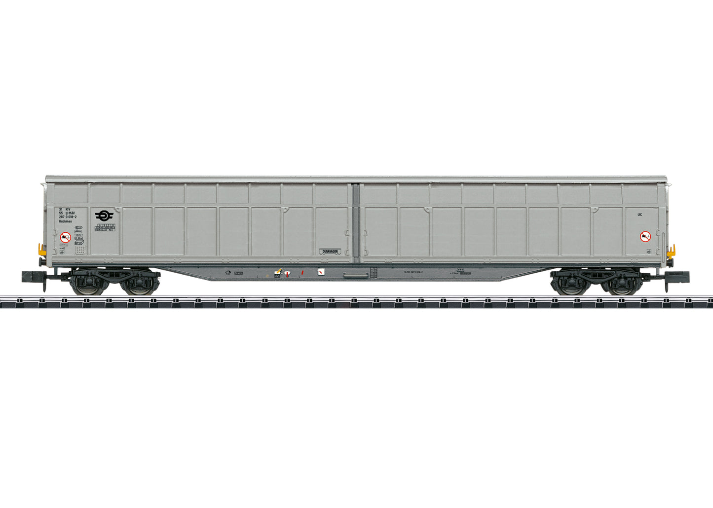 Minitrix MAV Habbinss High Capacity Sliding Wall Van V N Gauge 18448