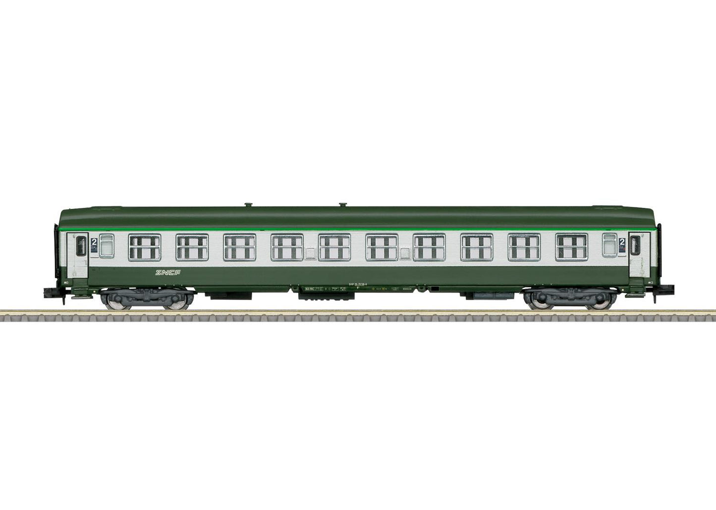Minitrix SNCF B10 2nd Class Express Coach V M18466 N Gauge