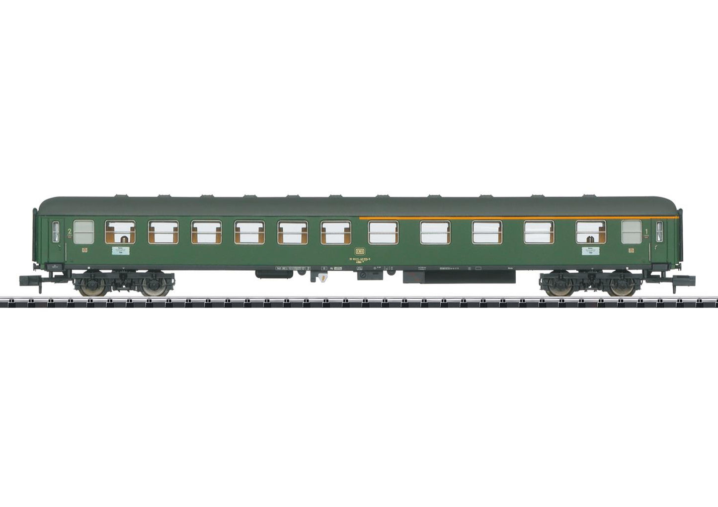 Minitrix DB ABm225 Nurnberg-Mannheim 1st/2nd Class Express Coach IV M18473 N Gauge
