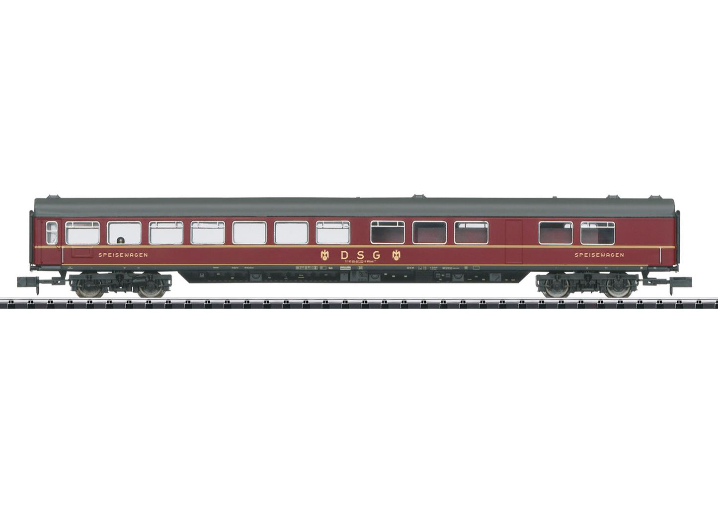 Minitrix DB WRumh132 Express Dining Coach IV M18474 N Gauge