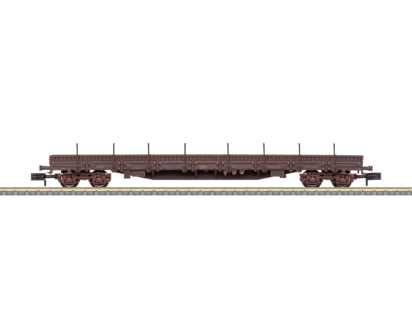 Minitrix SNCB Res Low Sided Bogie Stake Wagon VI M18526 N Gauge
