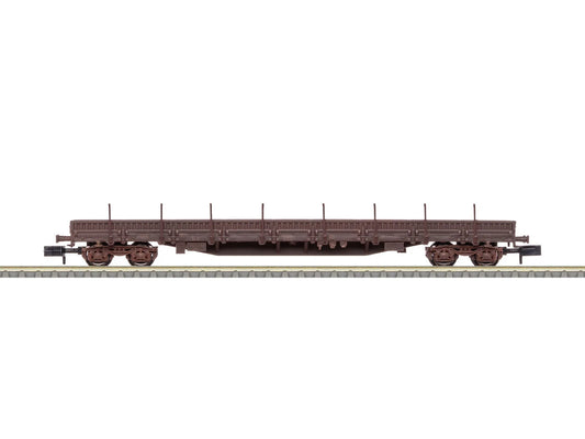 Minitrix SNCB Res Low Sided Bogie Stake Wagon VI M18526 N Gauge