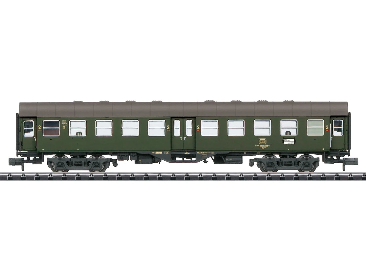 Minitrix M18534 DB Byg514 2nd Class Coach IV N Gauge