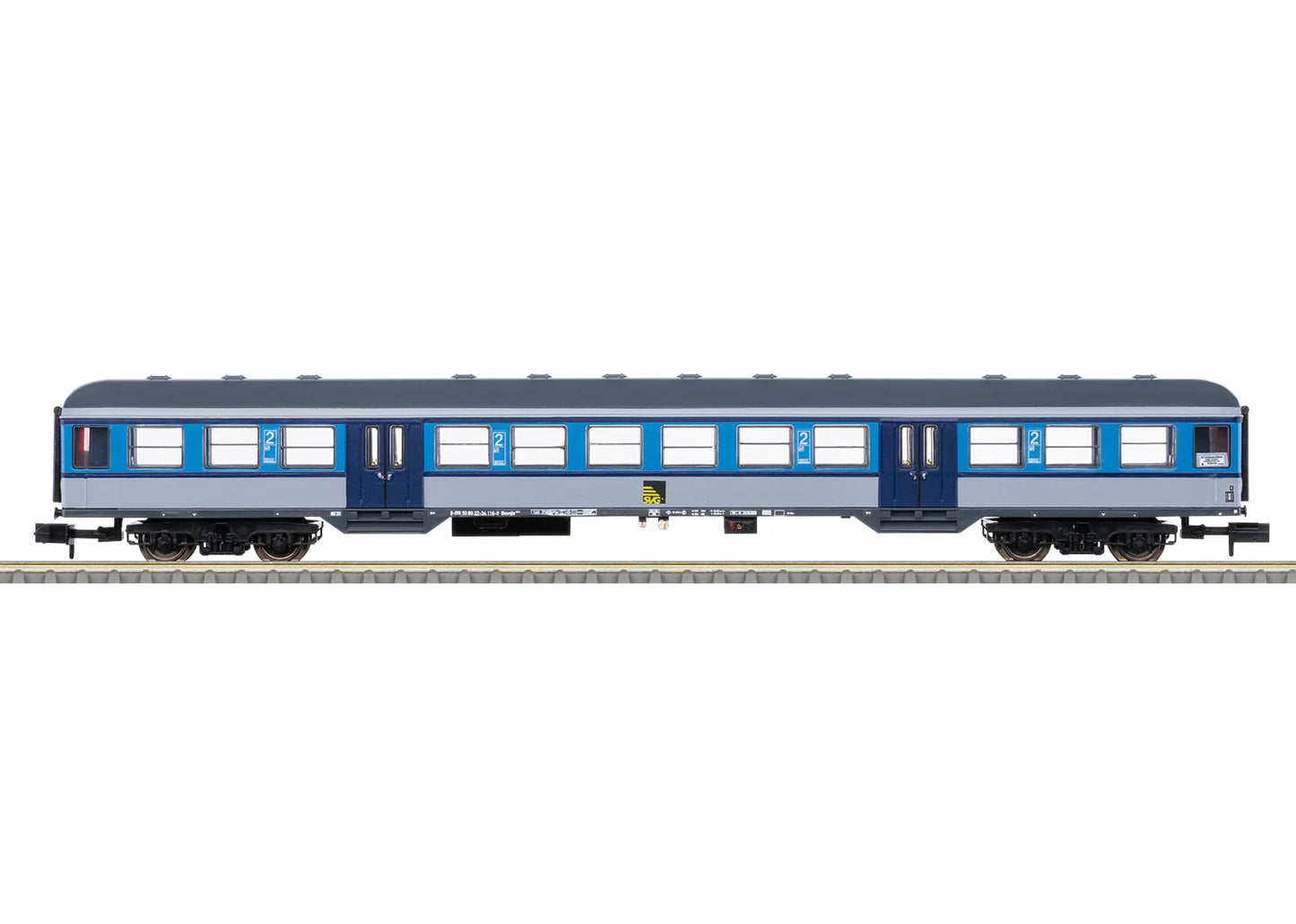 Minitrix SVG Bnrz451 2nd Class Commuter Coach VI M18554 N Gauge