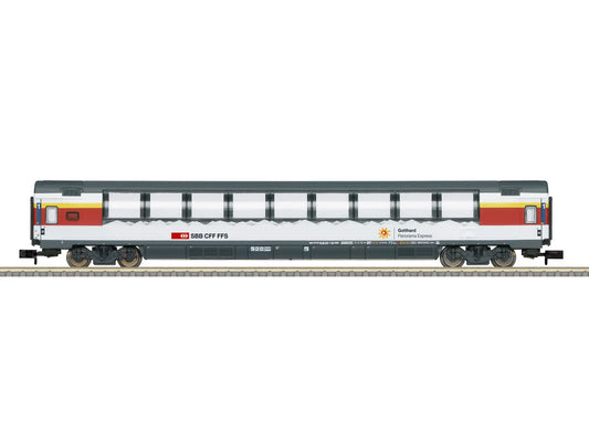Minitrix M18622 SBB SRm Express Panorama Coach VI N Gauge
