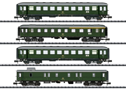 Trix 18709 DB E4505 Tubingen-Sigmaringen Coach Set (4) IV N Gauge