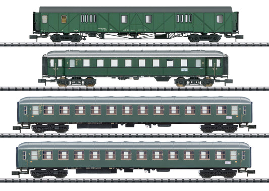 Trix 18714 BEM Museum Coach Set (4) VI N Gauge