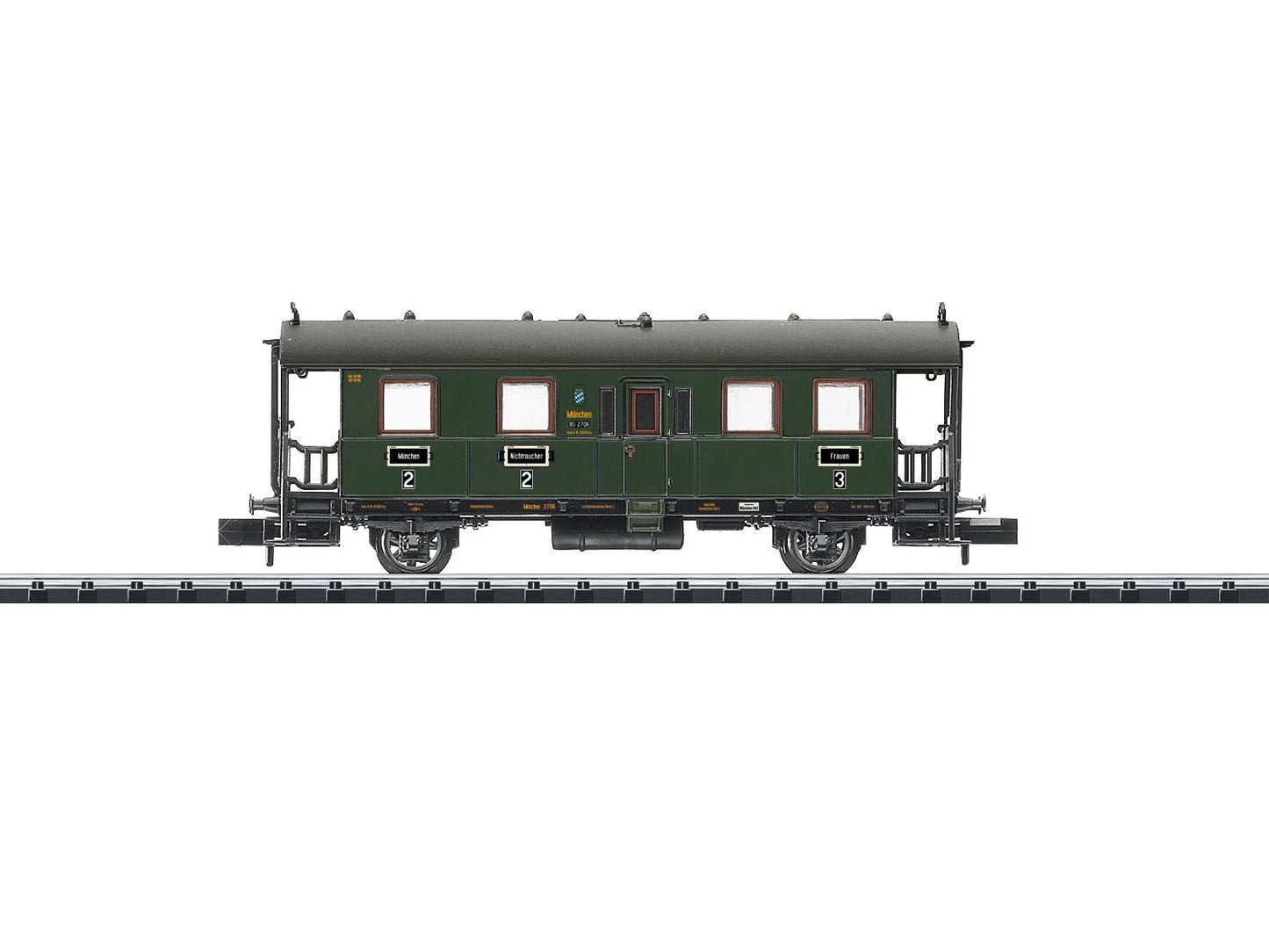 Minitrix DRB BCi 2nd/3rd Class Coach II M18962 N Gauge