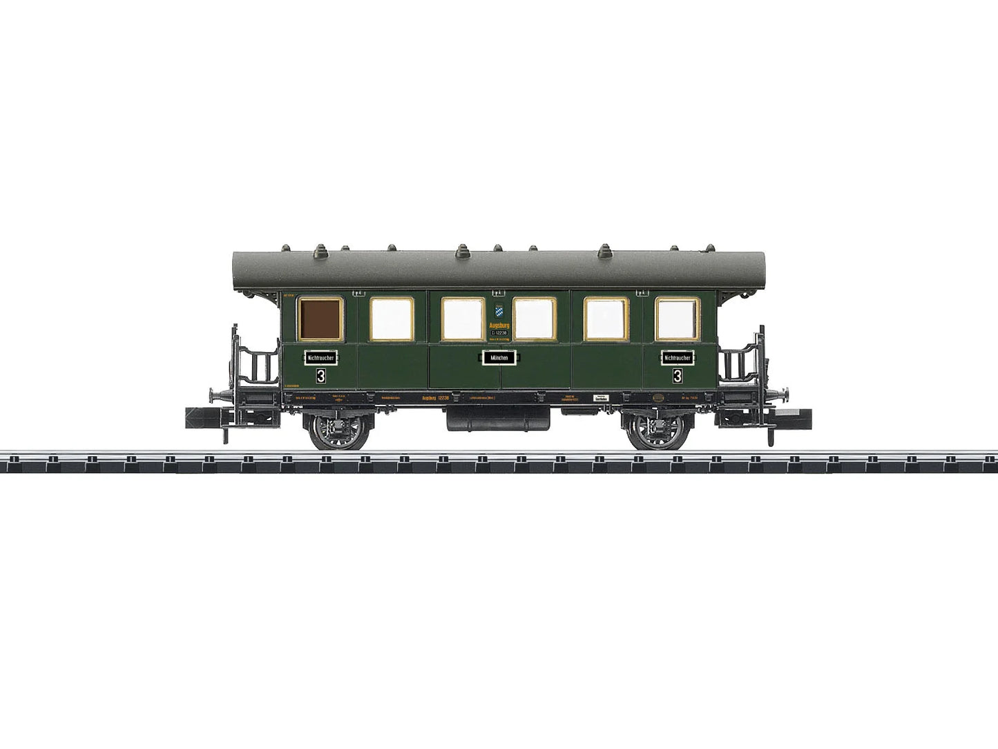 Minitrix DRB Ci 3rd Class Coach II M18963 N Gauge