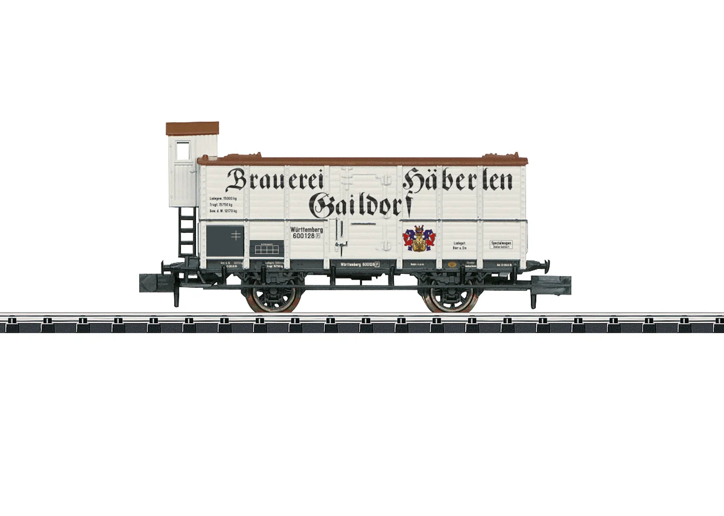 Minitrix KWStE Haberlen Braurei Refrigerated Box Wagon I M18994 N Gauge