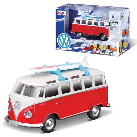 Maisto Fresh Metal 4.5inch Volkswagen Campervan Weekend Series M21237