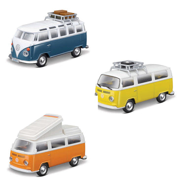 Maisto Fresh Metal 4.5inch Volkswagen Campervan Weekend Series M21237