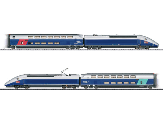 Trix 22381 SNCF TGV Euroduplex 4 Car EMU VI (DCC-Sound) HO