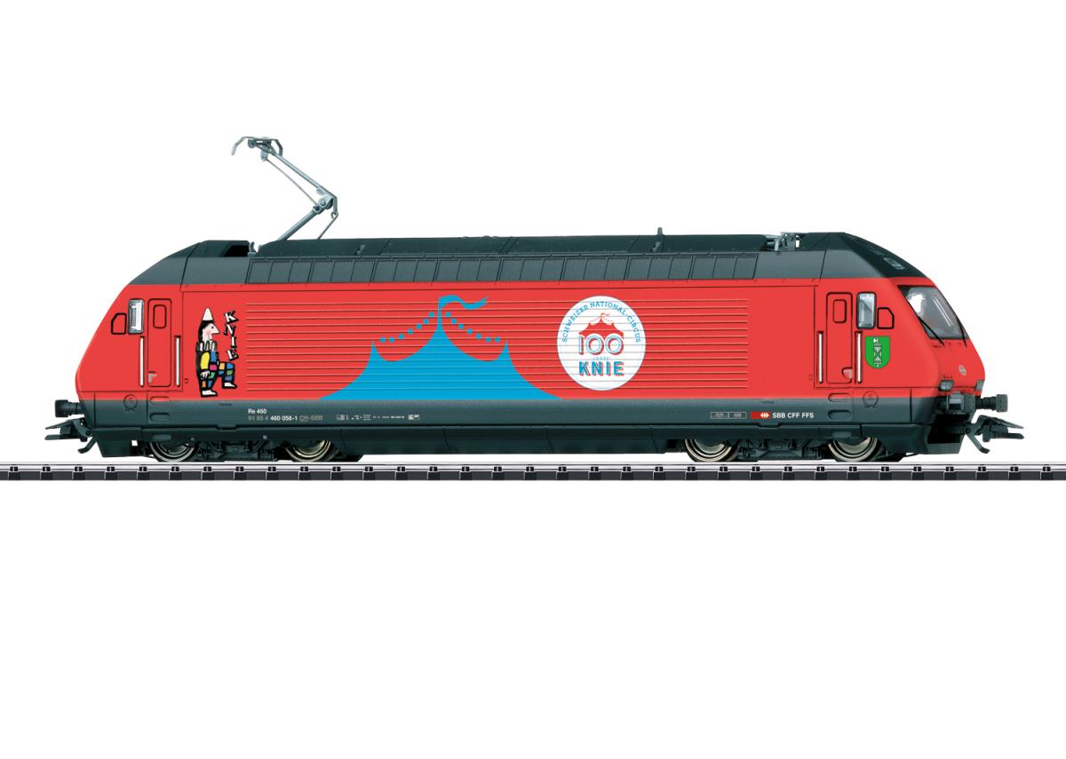 Trix SBB Re460 Circus Knie 100yr Electric Loco VI (DCC-Sound) HO Gauge 22413