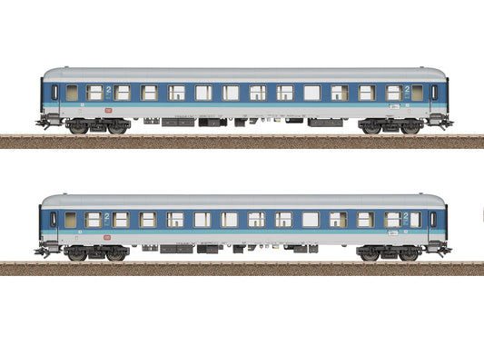 Trix DB Bimz264.7/Bimdz268/2 InterRegio Coach Set (2) V M23201 HO Gauge