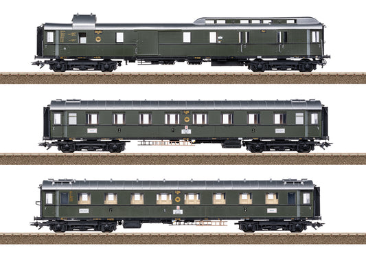 Trix DRG FD226 Berlin-Koln Coach Set (3) II M23650 HO Gauge