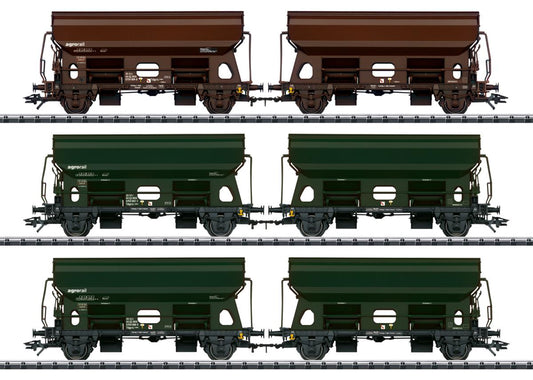 Trix 24169 Czech Railco Tds Hopper Wagon Set (3x2) VI HO