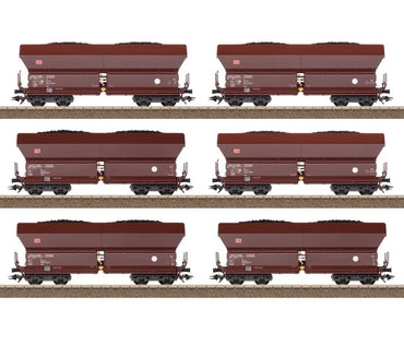 Trix DBAG Falns182 Side Discharge Wagon Set (6) VI M24182 HO Gauge