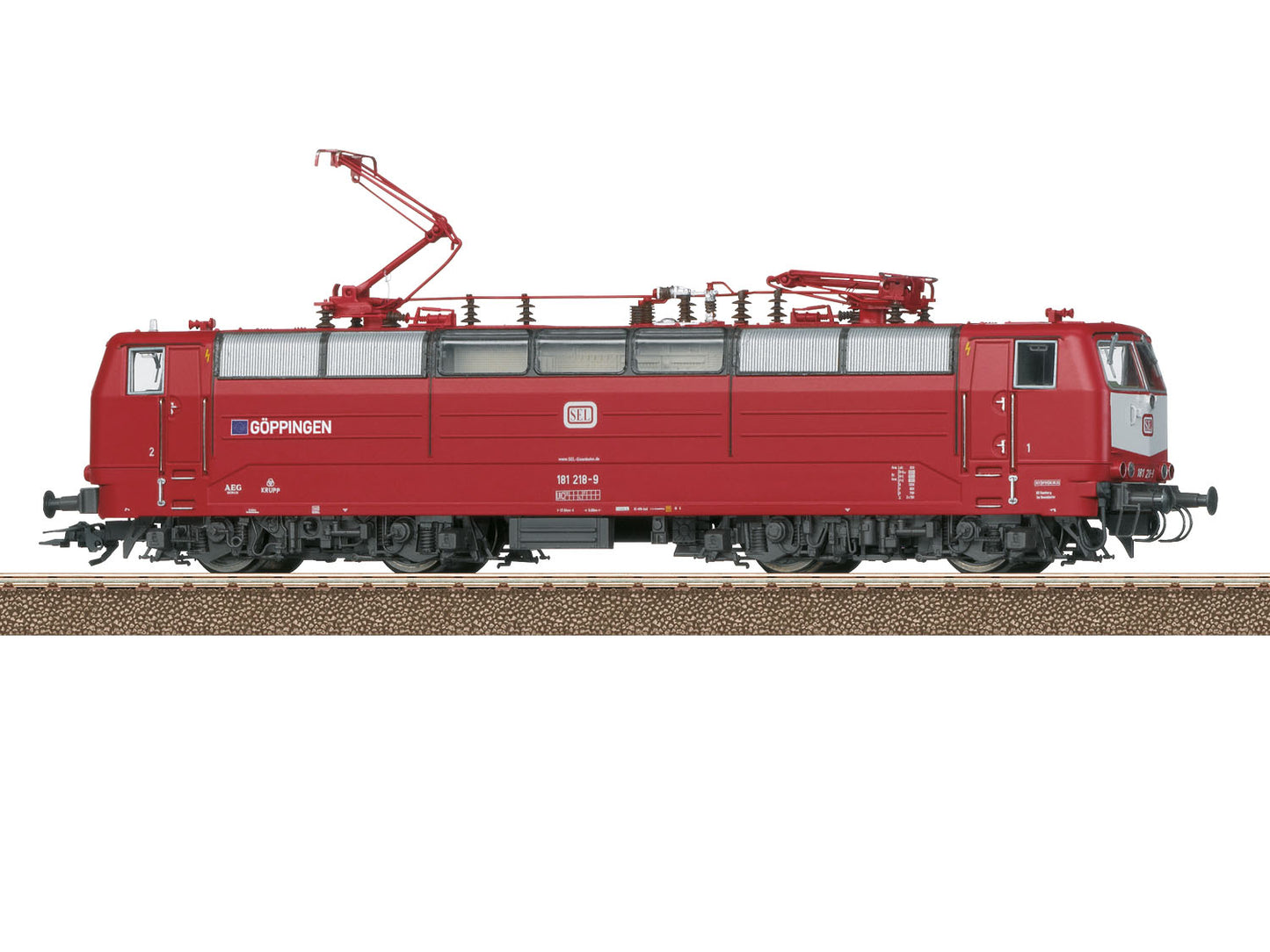 Trix SEL BR181 218-9 Electric Locomotive VI (DCC-Sound) M25186 HO Gauge