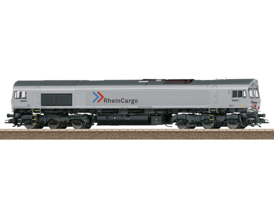 Trix M25301 RheinCargo Class 66 DE670 Diesel Locomotive VI (DCC-Sound) HO Gauge