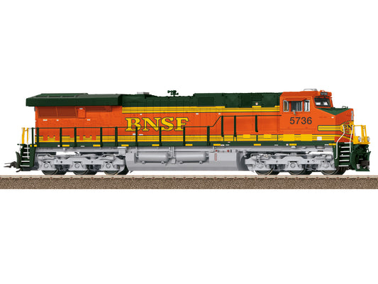 Trix M25447 GE ES44AC Diesel Locomotive BNSF 5736 (DCC-Sound) HO Gauge