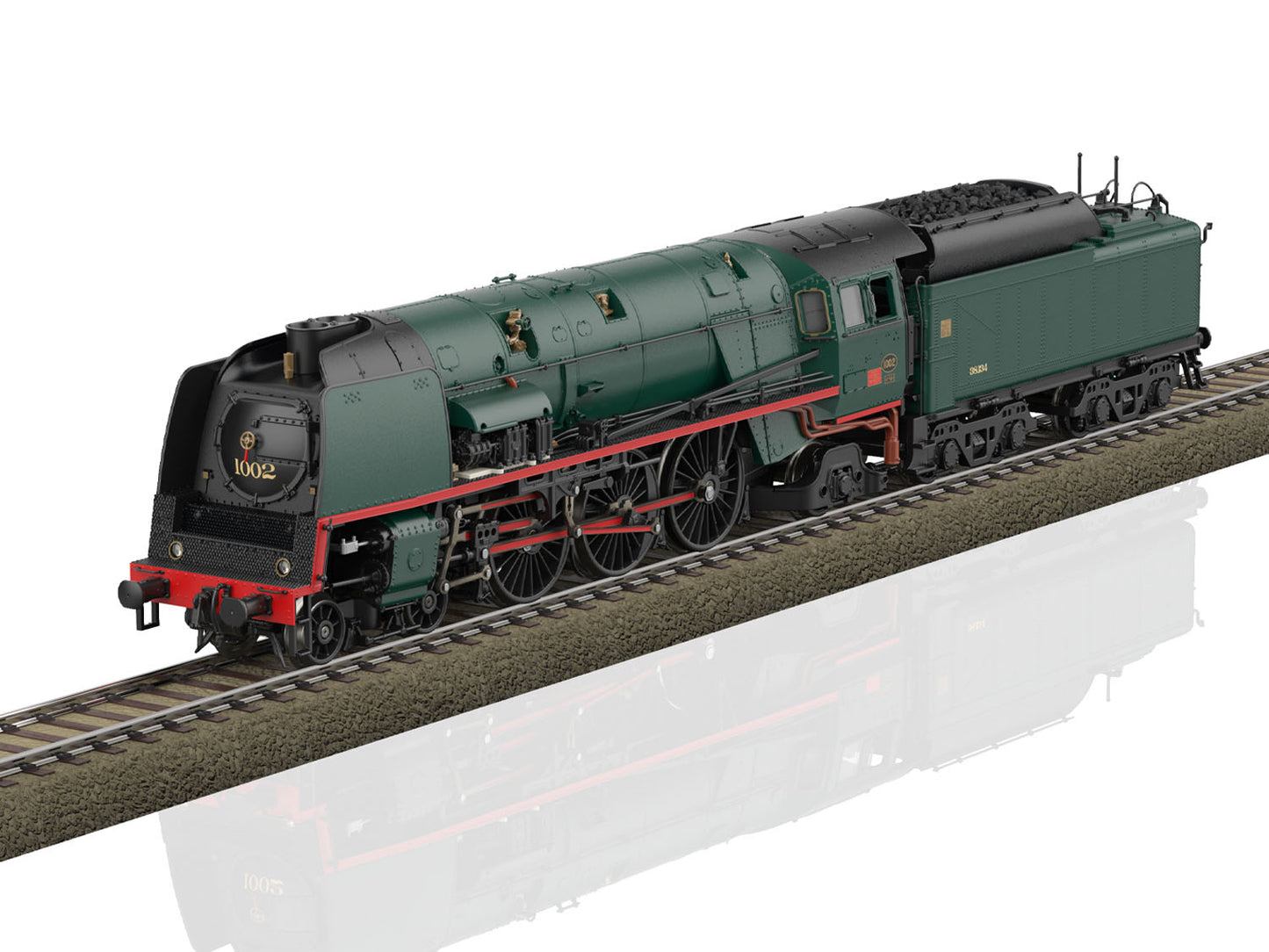 Trix M25481 SNCB 1.002 Steam Locomotive VI (DCC-Sound) HO Gauge