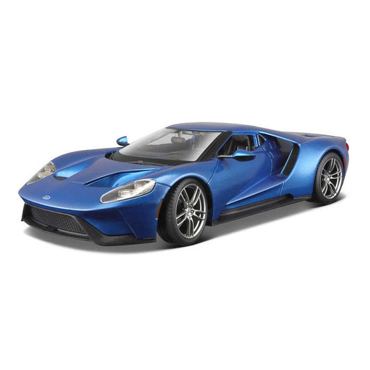 Maisto 1:18 Ford GT Blue Diecast Model Car 31384