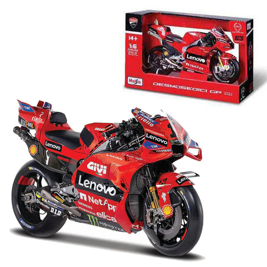 Maisto Ducati MotoGP #1 Bagnaia 2024 1:6 Diecast Motorbike M32245