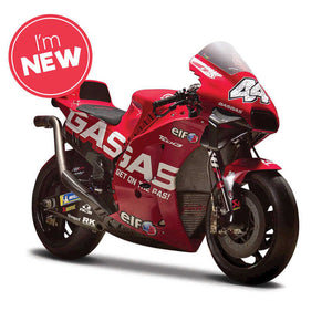 Maisto Motorbike 2023 Gasgas Factory Tech3 (#44 Espargaro) 1:18 Model M36392E