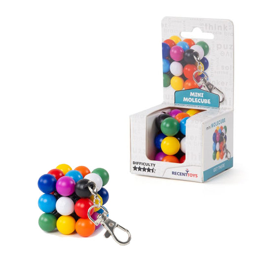 Mini Mefferts Mini Molecube Brain Puzzle Keyring from Recent Toys M5047