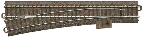 TRIX Minitrix C Track Left Hand Turnout Radius 12.1 Deg HO Gauge M62711