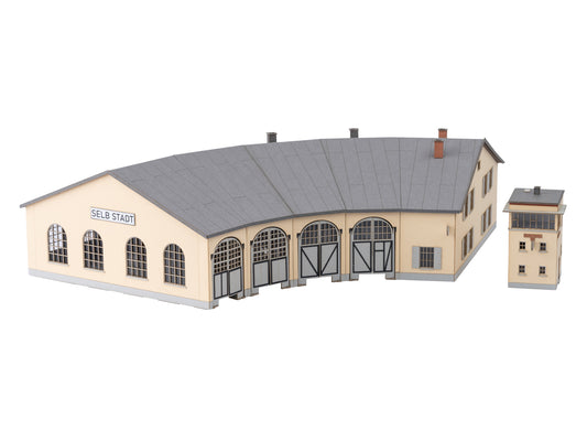 Minitrix Selb Locomotive Roundhouse Laser Cut Kit II N Gauge M66341
